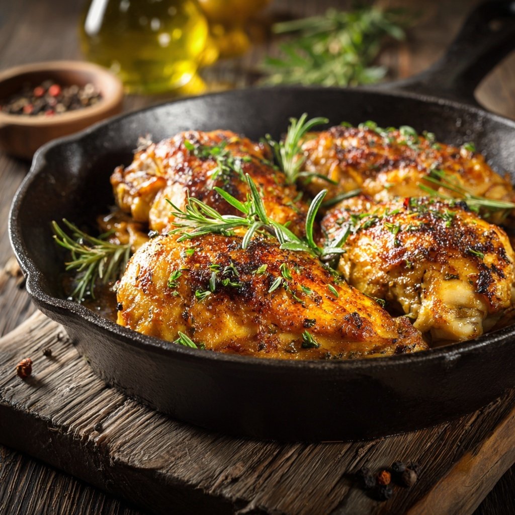 Easy Garlic Herb Chicken