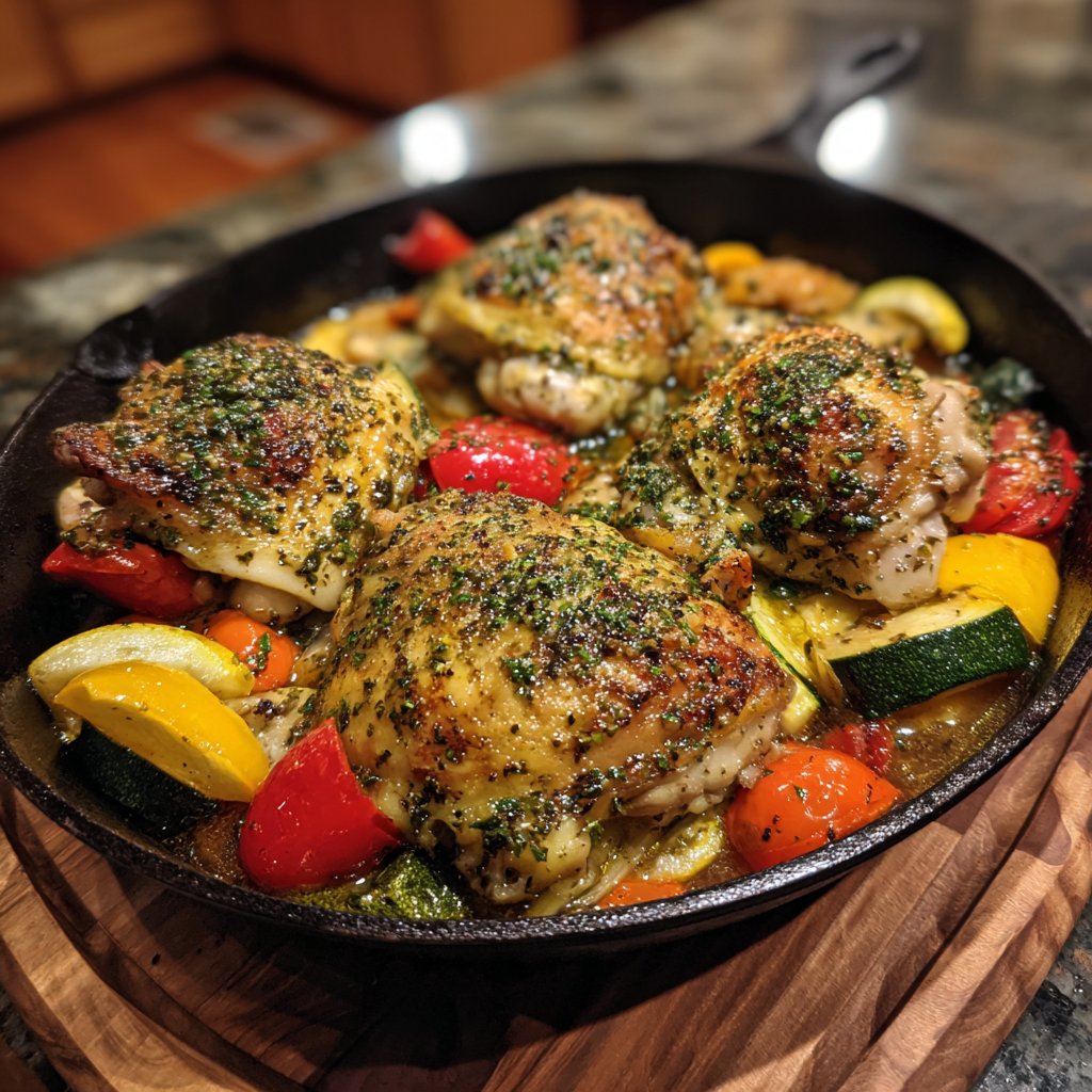 Savory One-Pan Chicken Dinner