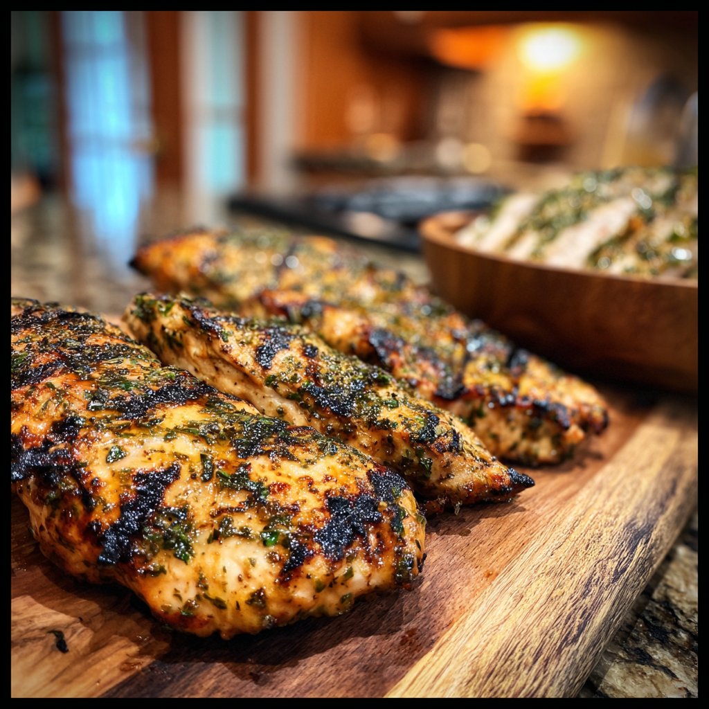 Lemon Herb Grilled Chicken