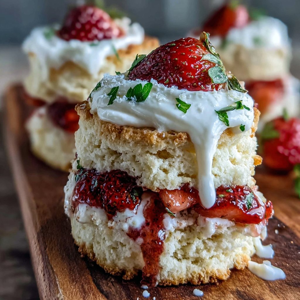 Traditional Strawberry Shortcake Delights