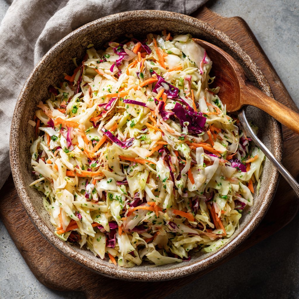 Old Fashioned Coleslaw with Vinegar