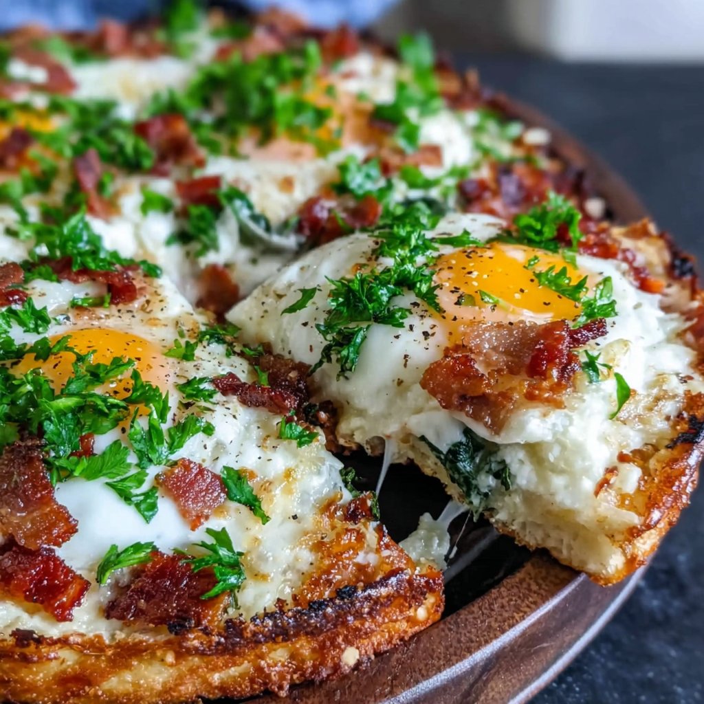 Breakfast Pizza for a Crowd