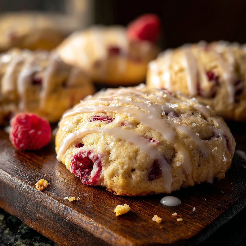 Raspberry Lemonade Spring Cookies