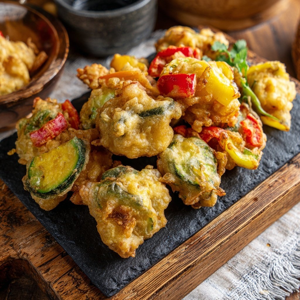 Crispy Vegetable Tempura Bites