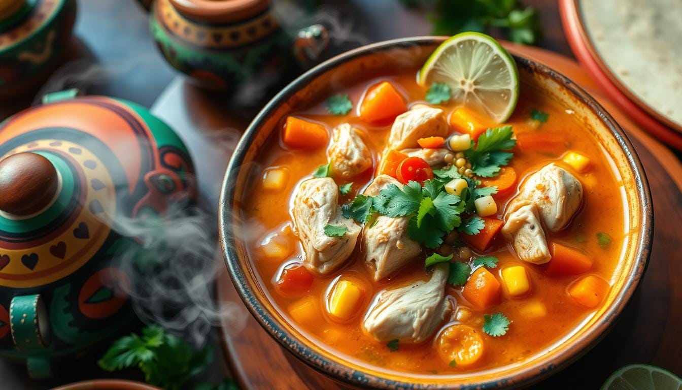 mexican chicken soup recipe​