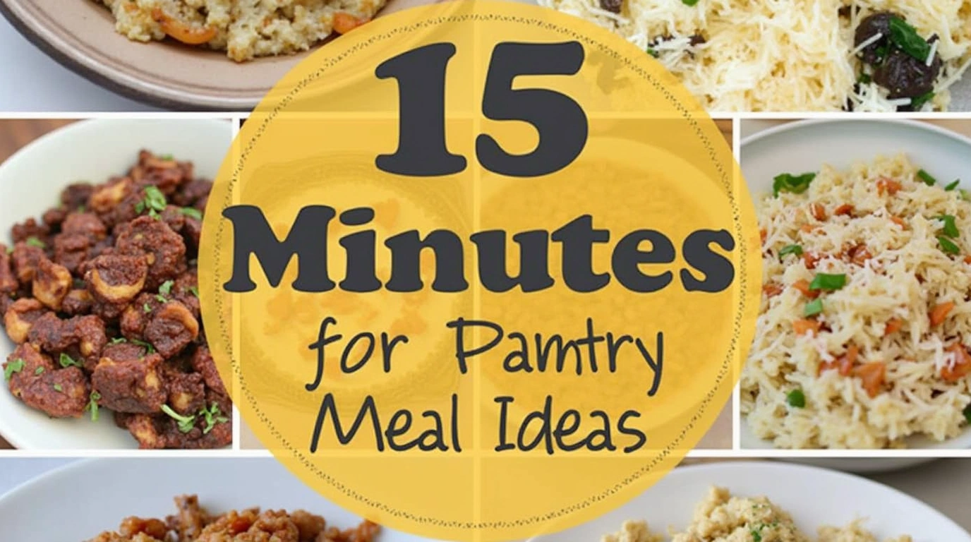 Pantry Meal Ideas Ready in 15 Minutes