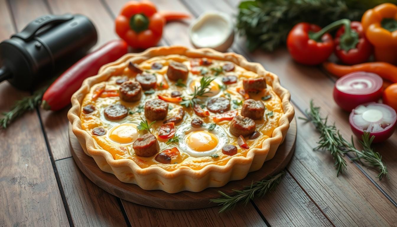 sausage quiche recipe