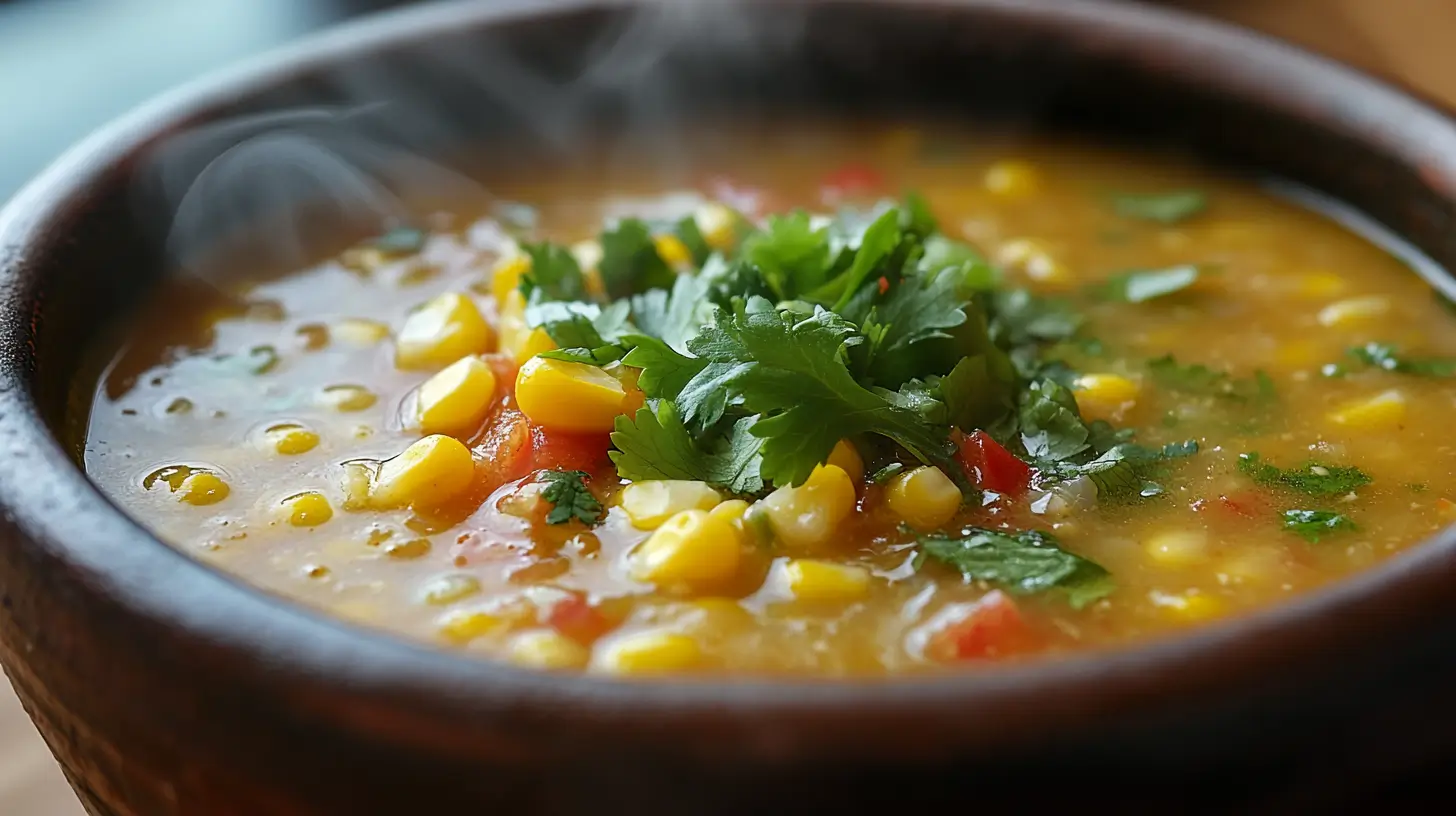 el salvadoran corn soup recipe