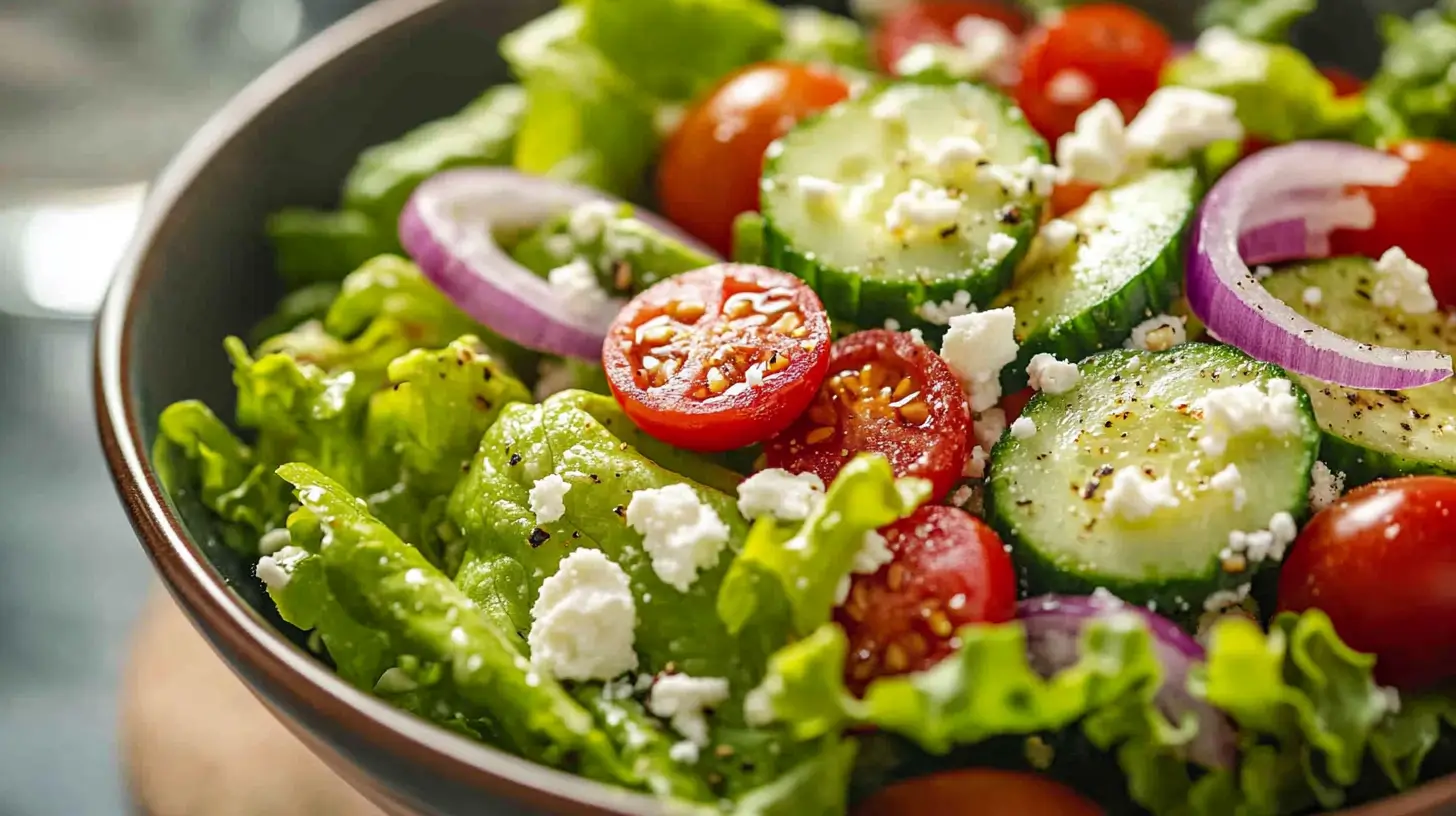 green salad bowl recipe