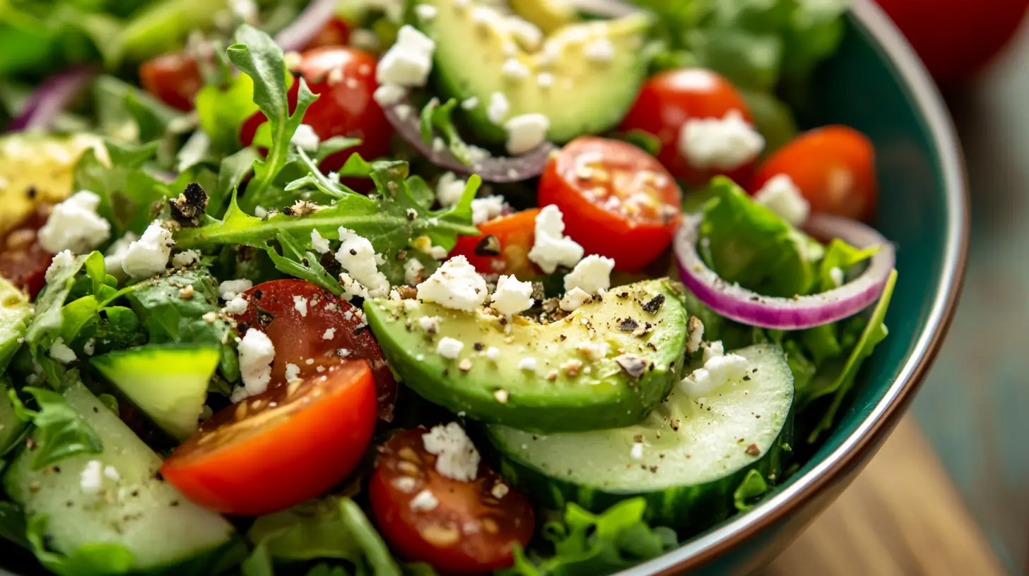 green salad bowl